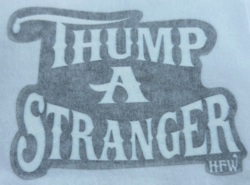 Women's Tank - Thump a Stranger - Back