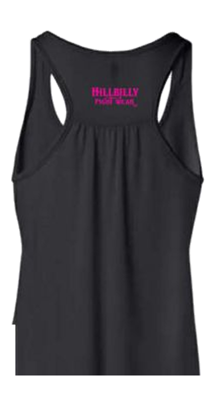 Women's Tank - Thumpin Is Lovin (Hot Pink) - Back